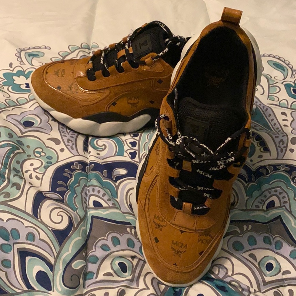 MCM Himmel M. Platform Sneakers